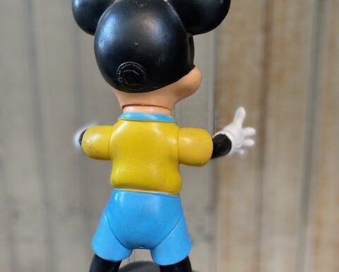 Pupazzo in gomma topolino anni 70