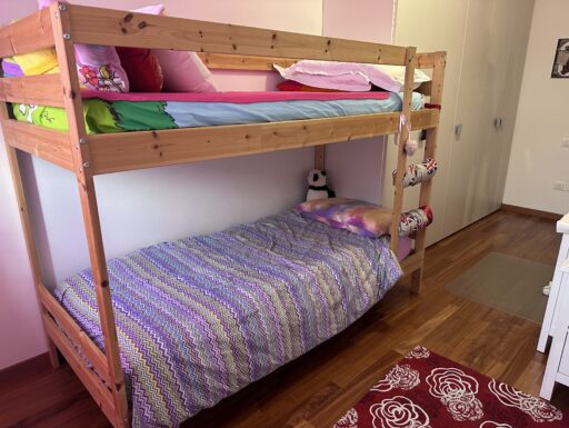 Letto a castello in legno