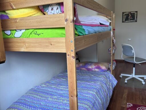 Letto a castello in legno