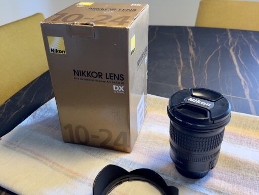 Nikon obiettivo 10-24mm originale