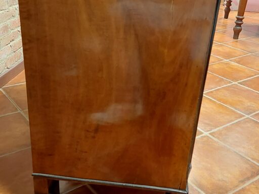 Comò impero in noce