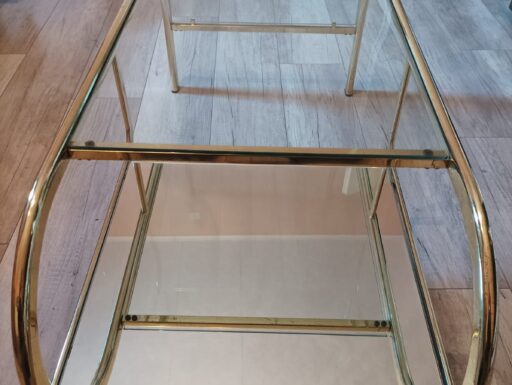 Tavolino soggiorno oro a Villa Carcina