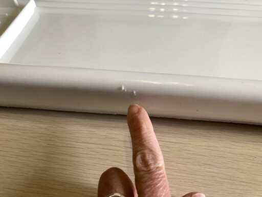 Asse in plastica per lavanderia