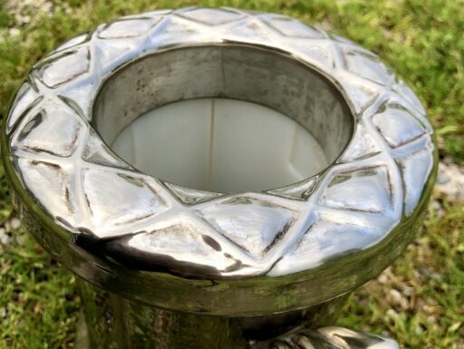 Glacette vintage in Silver Plated Algema