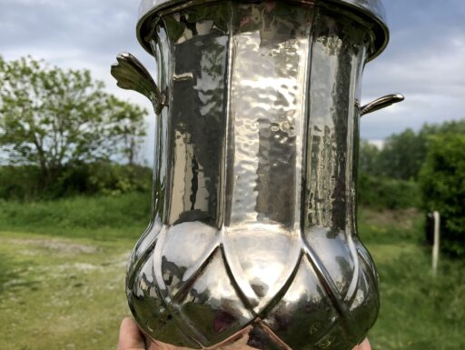 Glacette vintage in Silver Plated Algema