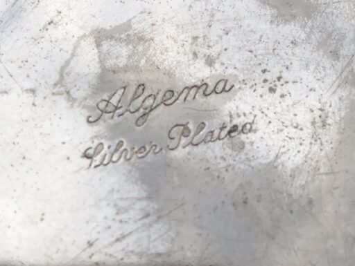 Glacette vintage in Silver Plated Algema