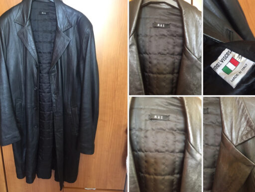 Capi uomo e donna in vera pelle