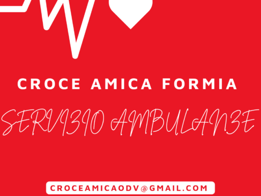 Ambulanza privata croce amica formia