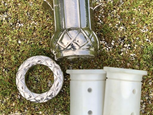 Glacette vintage in Silver Plated Algema