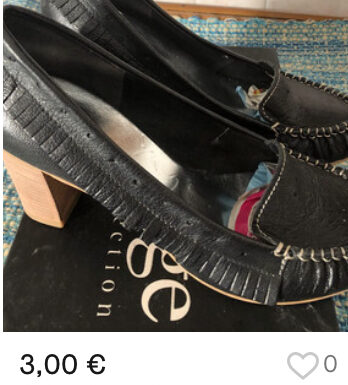 Scarpe donna con tacco n. 37