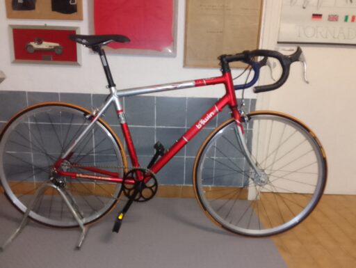 Single Speed/Fixie,su telaio corsa B-twin alluminio,taglia S