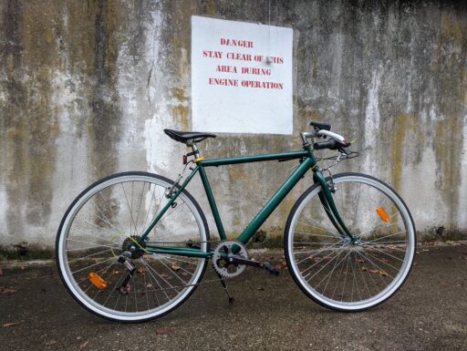 Bici uomo trekking, personalizzazione Cafè Racer