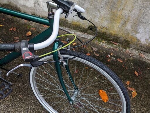 Bici uomo trekking, personalizzazione Cafè Racer