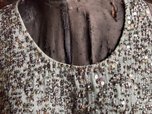 Vestito di OLTRE taglia XL tutto in palliet