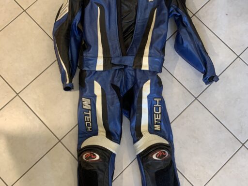 Tuta divisibile in pelle Mtech USATA