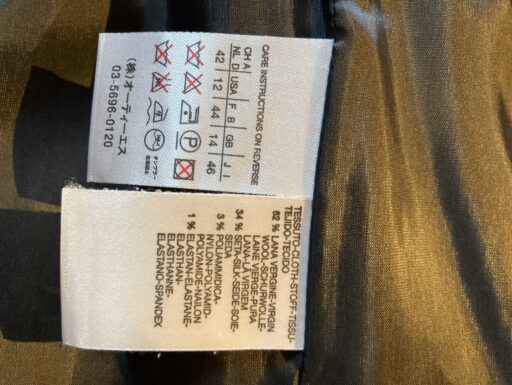 Completo giacca e pantaloni di MAX MARA taglia 46