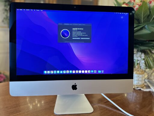 Apple iMac 21,5” (late 2015) Intel i5 dual-core.