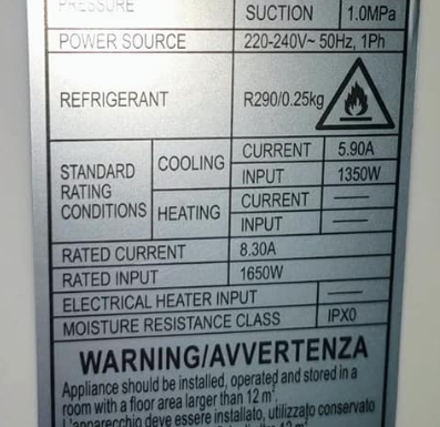 Condizionatore comfee portatile 12.000 btu