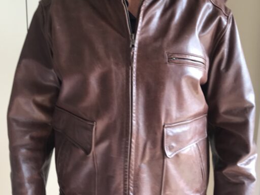 Giubbotto cuoio uomo imbottito