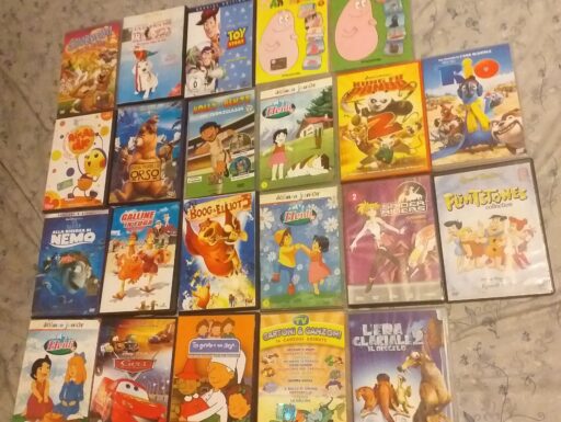 DVD cartoni animati bambini ragazzi