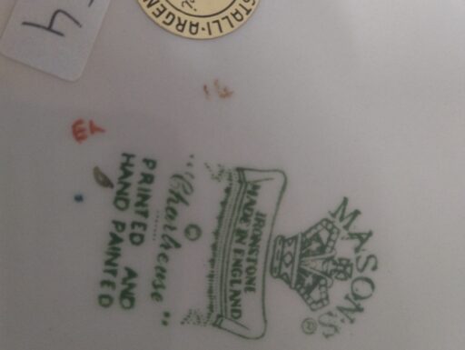 Maiolica inglese 2 pezzi