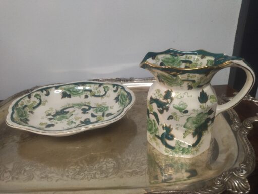 Maiolica inglese 2 pezzi