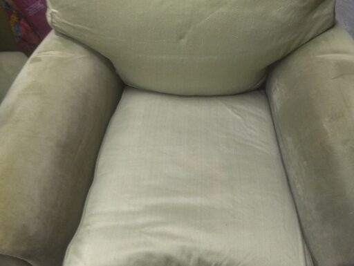 4 poltrone vintage in piuma d’oca