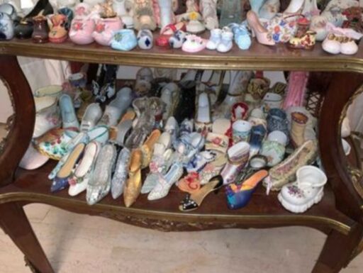 Scarpette vintage fine anni 800 primi anni 900