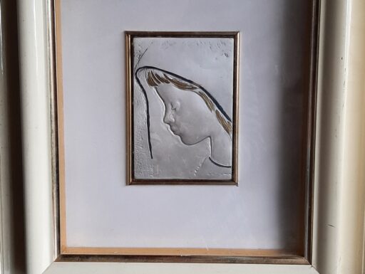 Quadro in piastra d’argento