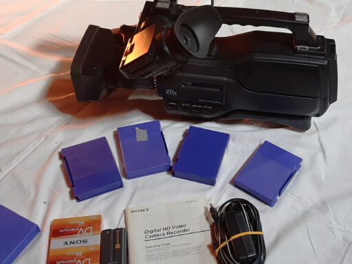 Camcorder Sony HVR-HD1000E con registrazione HD/SD