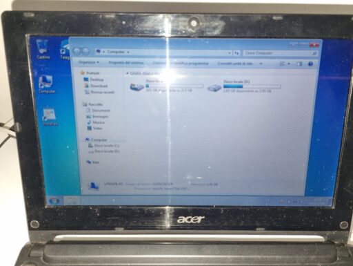 Pc portatile acer one