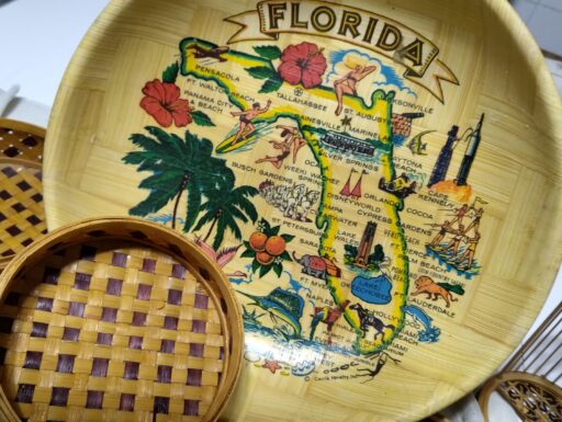 Oggetti vintage in bambù