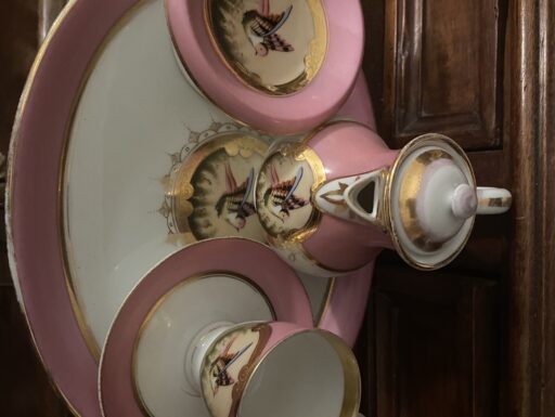 Servizio caffè porcellana vintage