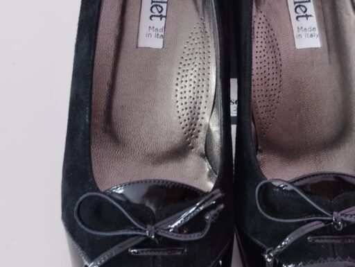 Décolleté Starlet vernice e camoscio nero n 40