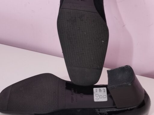 Décolleté Starlet vernice e camoscio nero n 40