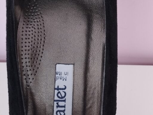 Décolleté Starlet vernice e camoscio nero n 40