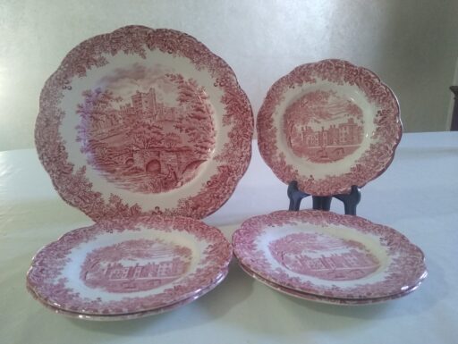 Servizio Penshurst Place Romantic England piatti Dolce
