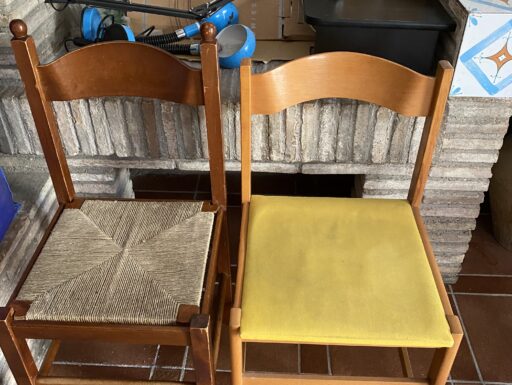 Sedie cucina cameretta