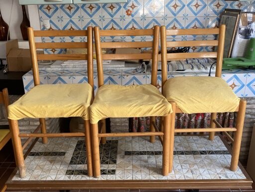 Sedie cucina cameretta