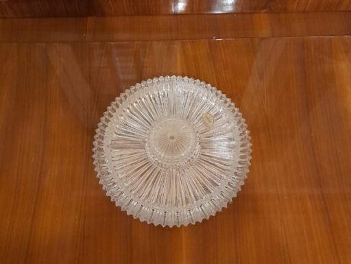 Antipastiera in CRISTALLO antico mai usata