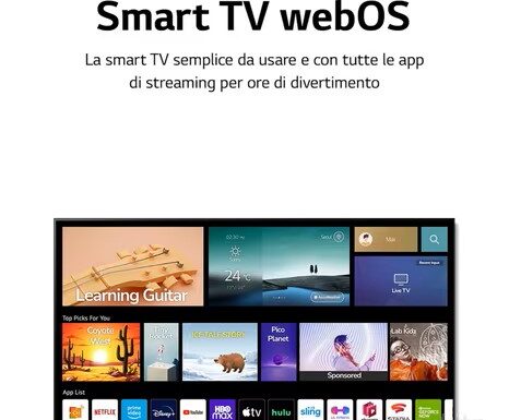 TV LG 75 UHD 4K 75” Serie UQ81 2022 *NUOVO*