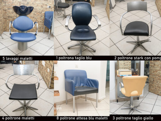 Arredamento usato per parrucchiere