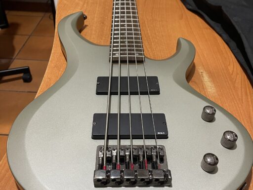 Ibanez BTB 205 TYF – basso elettrico 5 corde Titanium Gray F