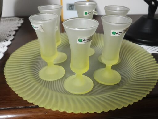 Set limoncello