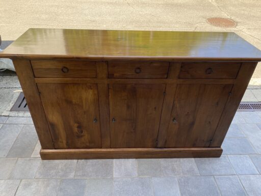 Mobile salotto in castagno