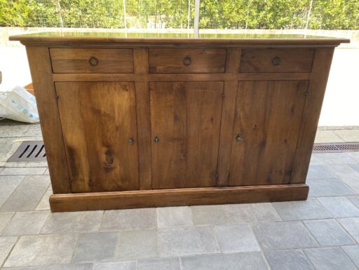 Mobile salotto in castagno