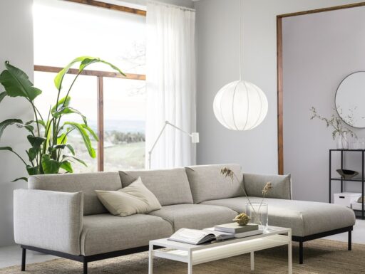 Divano a 3 posti con chaise-longue