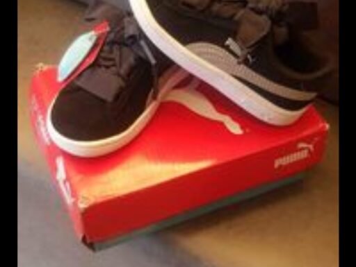 Scarpe puma bimba n.24