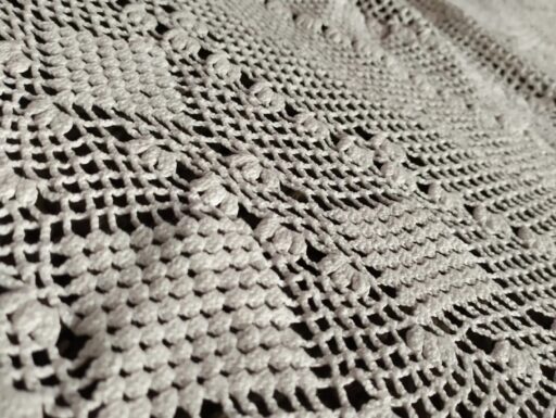 tovaglia in uncinetto vintage