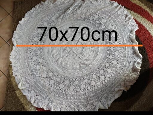 tovaglia in uncinetto vintage